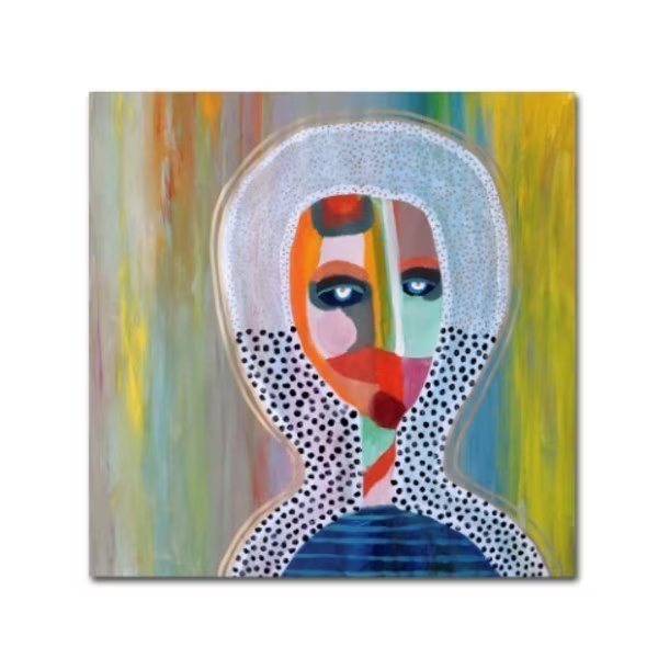 Sylvie Demers 'Aura 1' Canvas Art, 18x18, Trademark Fine Art, Mfr#: ALI15136-C1818GG